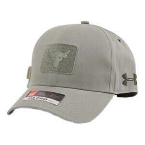 Under Armour Project Rock Cap 1310134-492 Moss Green OSFA NWT